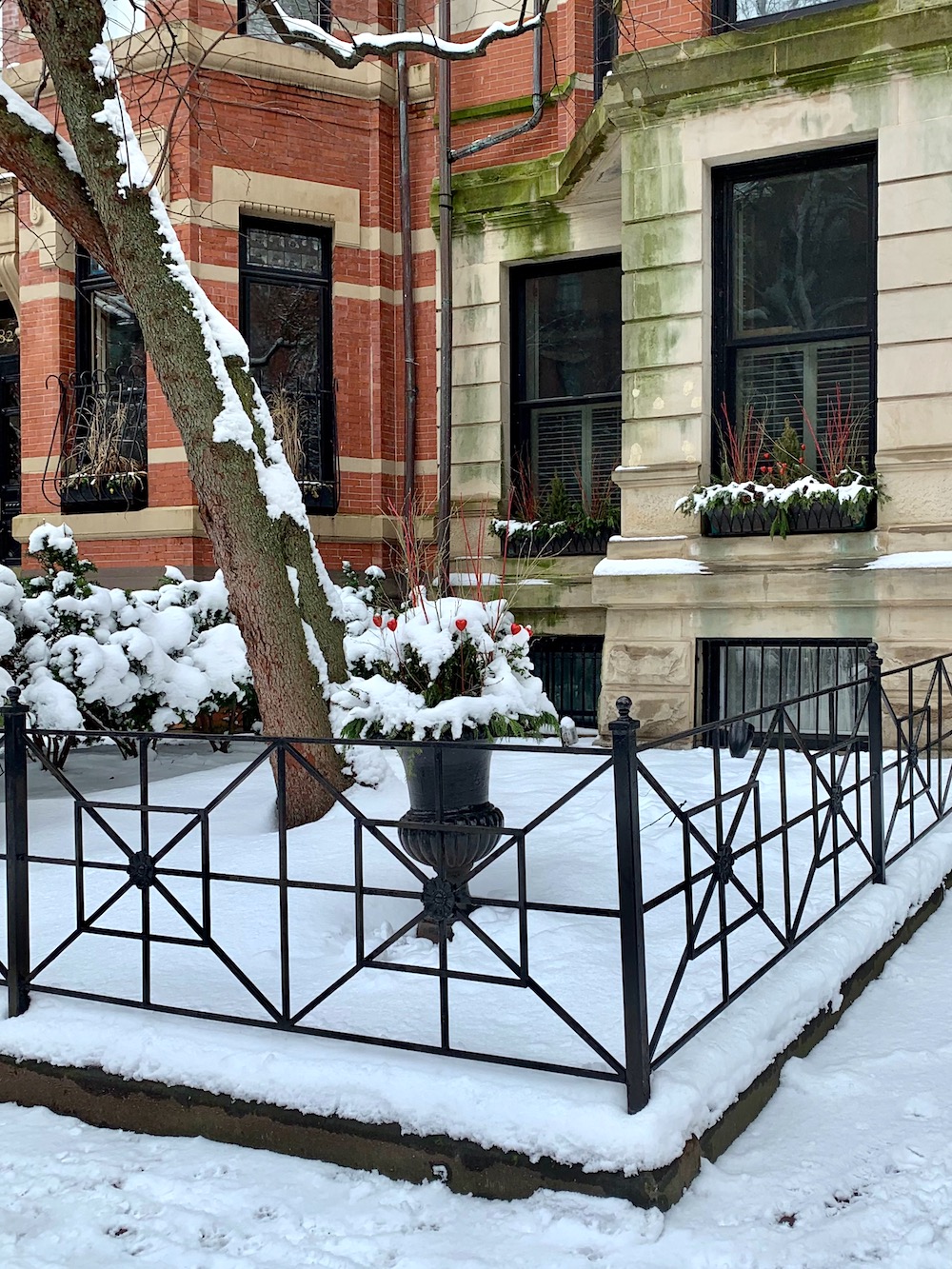 Back Bay Marlborough Street lovely railing