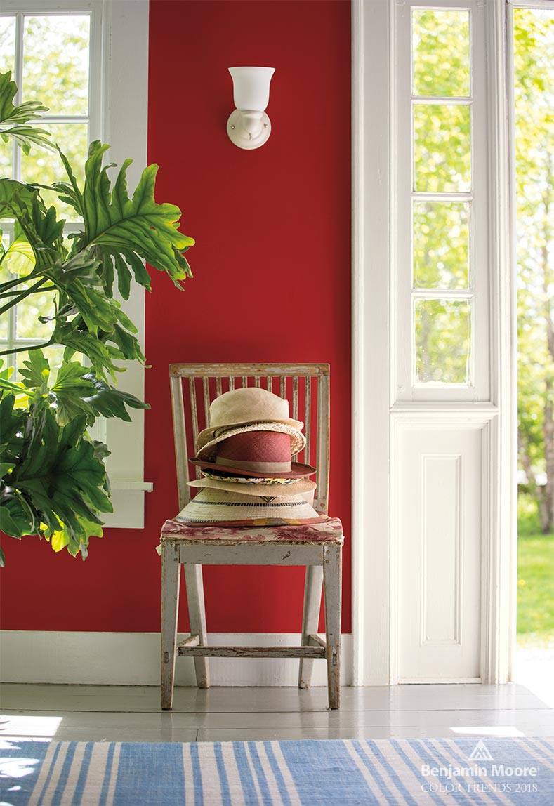 Benjamin Moore Chili Pepper - neutral paint colors