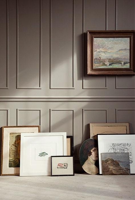 Benjamin Moore Kingsport Gray - looks like F & B Broccoli Brown