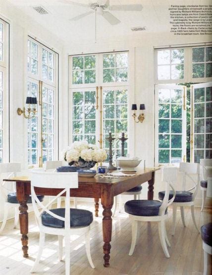 Darryl carter sunroom dining room