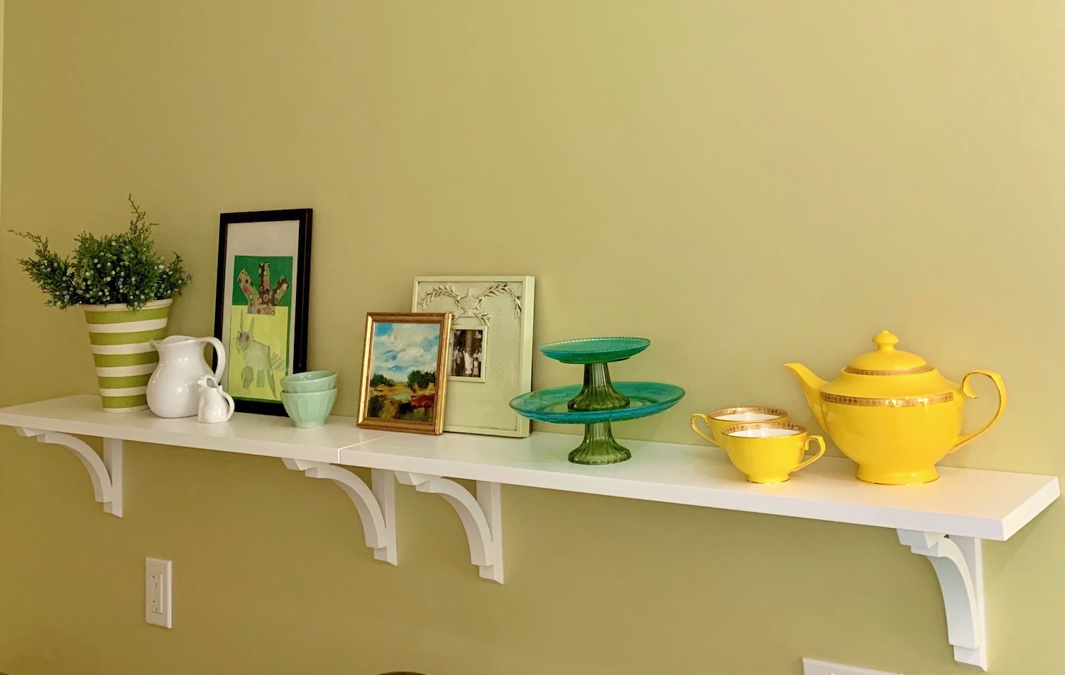 new kitchen shelf - Kate and Laurel