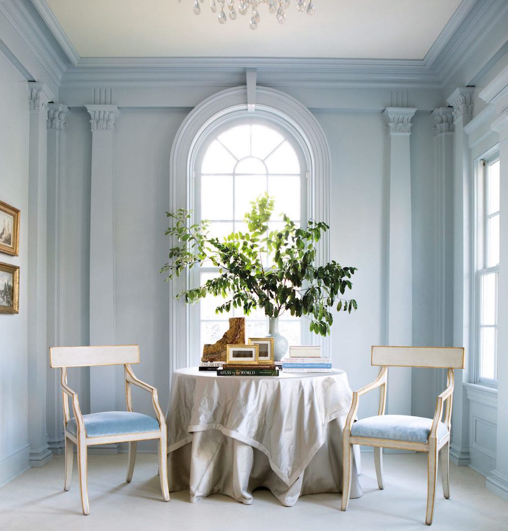 SuzanneKasler_Ambella Home - pale blue wall color