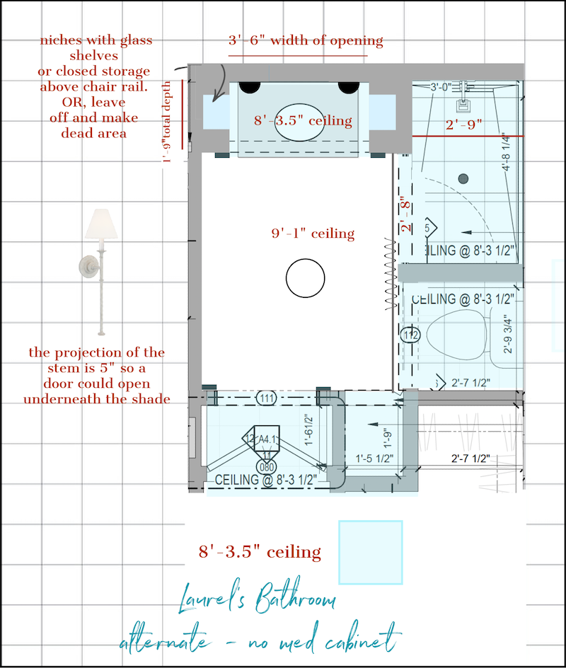 bathroom design November 30, 2023 - idea #3 alternate