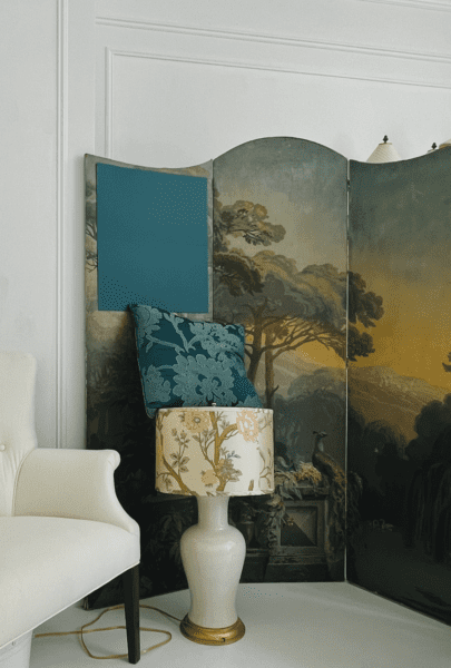 bedroom vignette August 2024