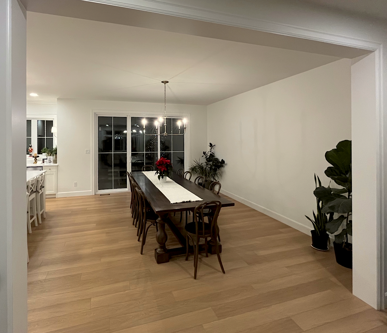 Canadian Mel dining room view from living room