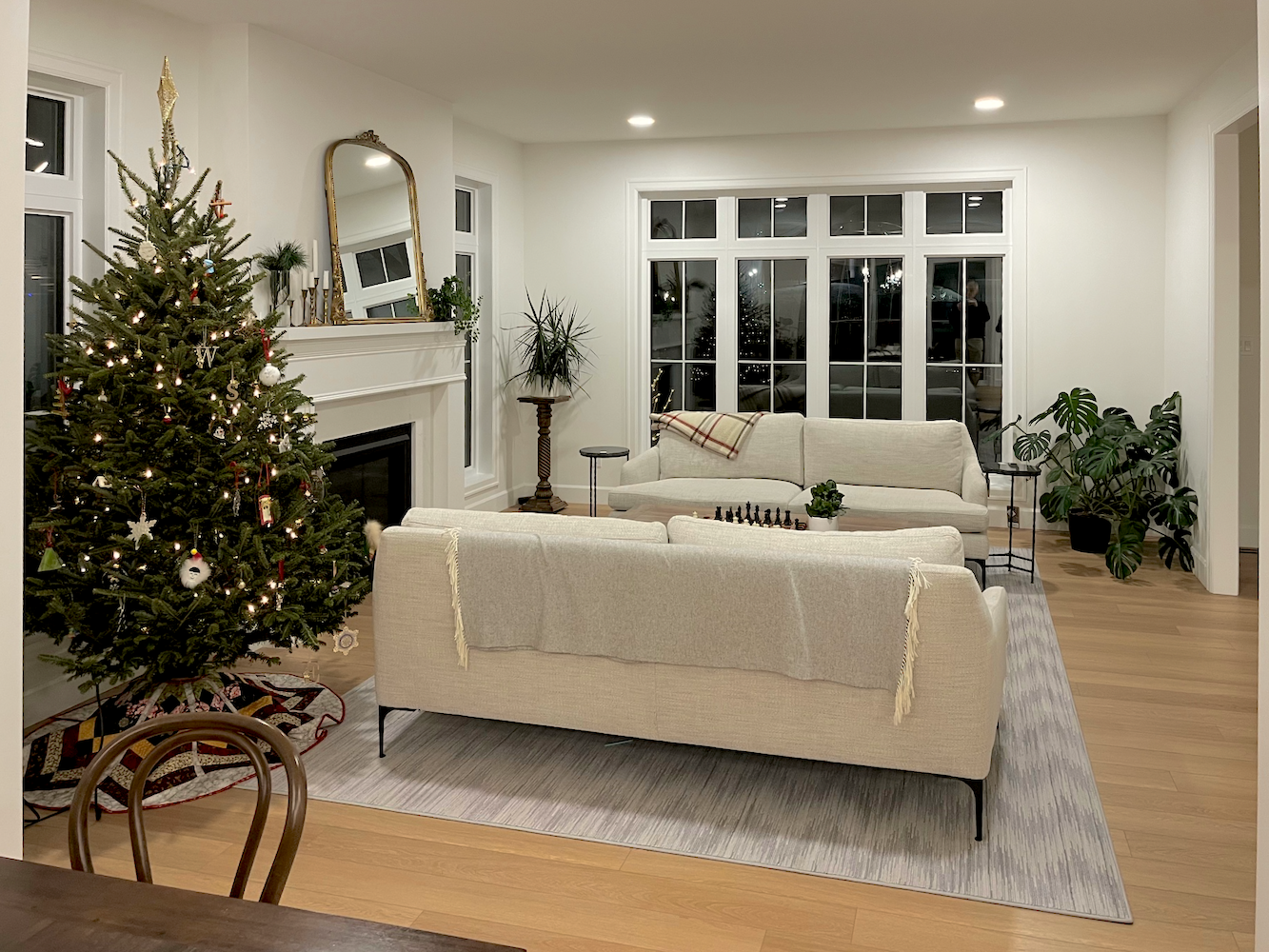 Canadian Mel living room