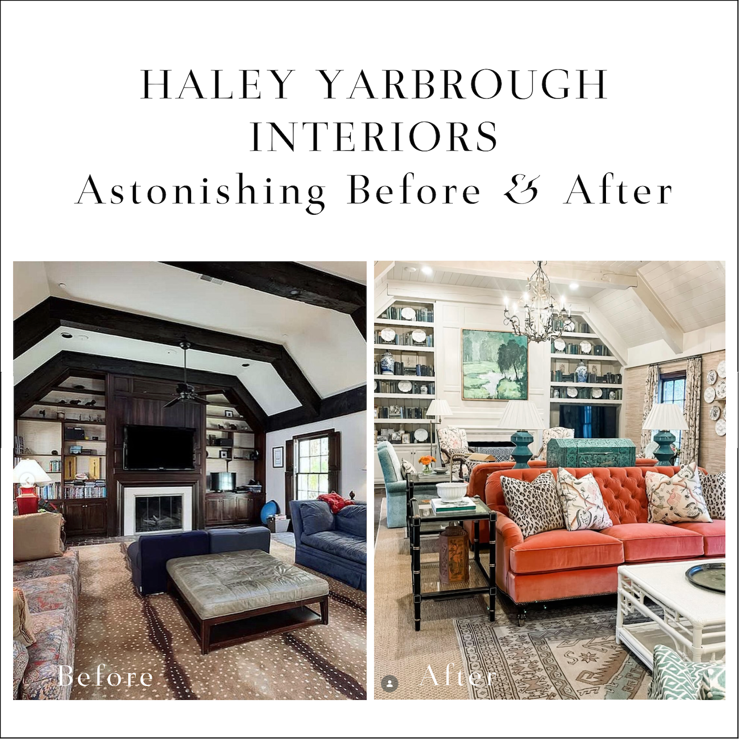 Haley Yarbrough + James Farmer - brilliant interior designers on Instagram