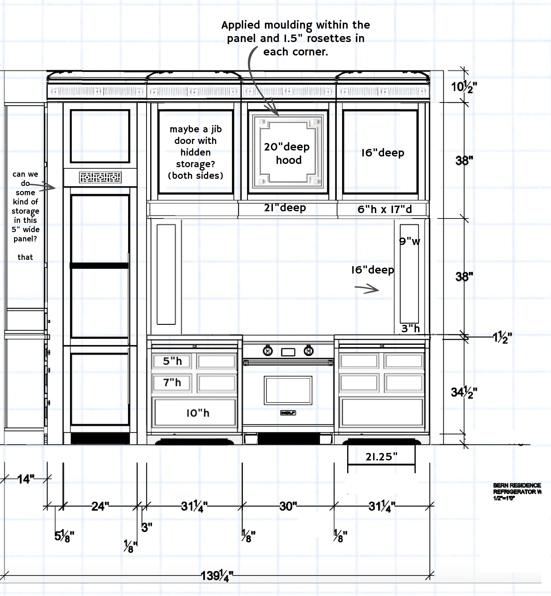 Range Elevation with frieze detail 7.23.22