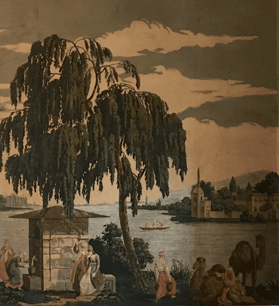 Dufour antique wallpaper mural