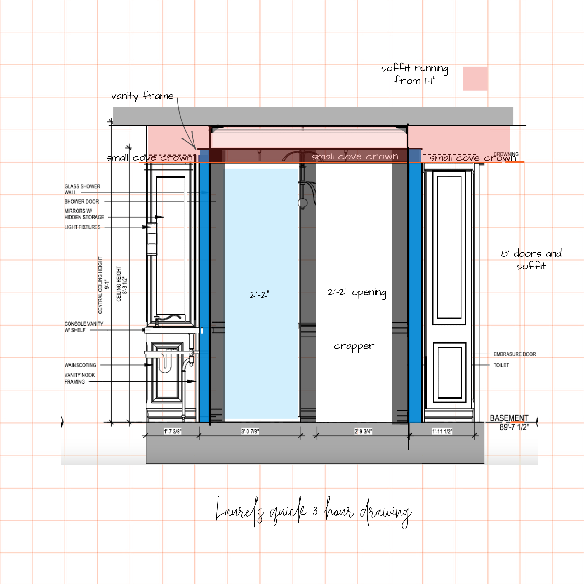 Shower & Crapper Elevation 6.21.2023