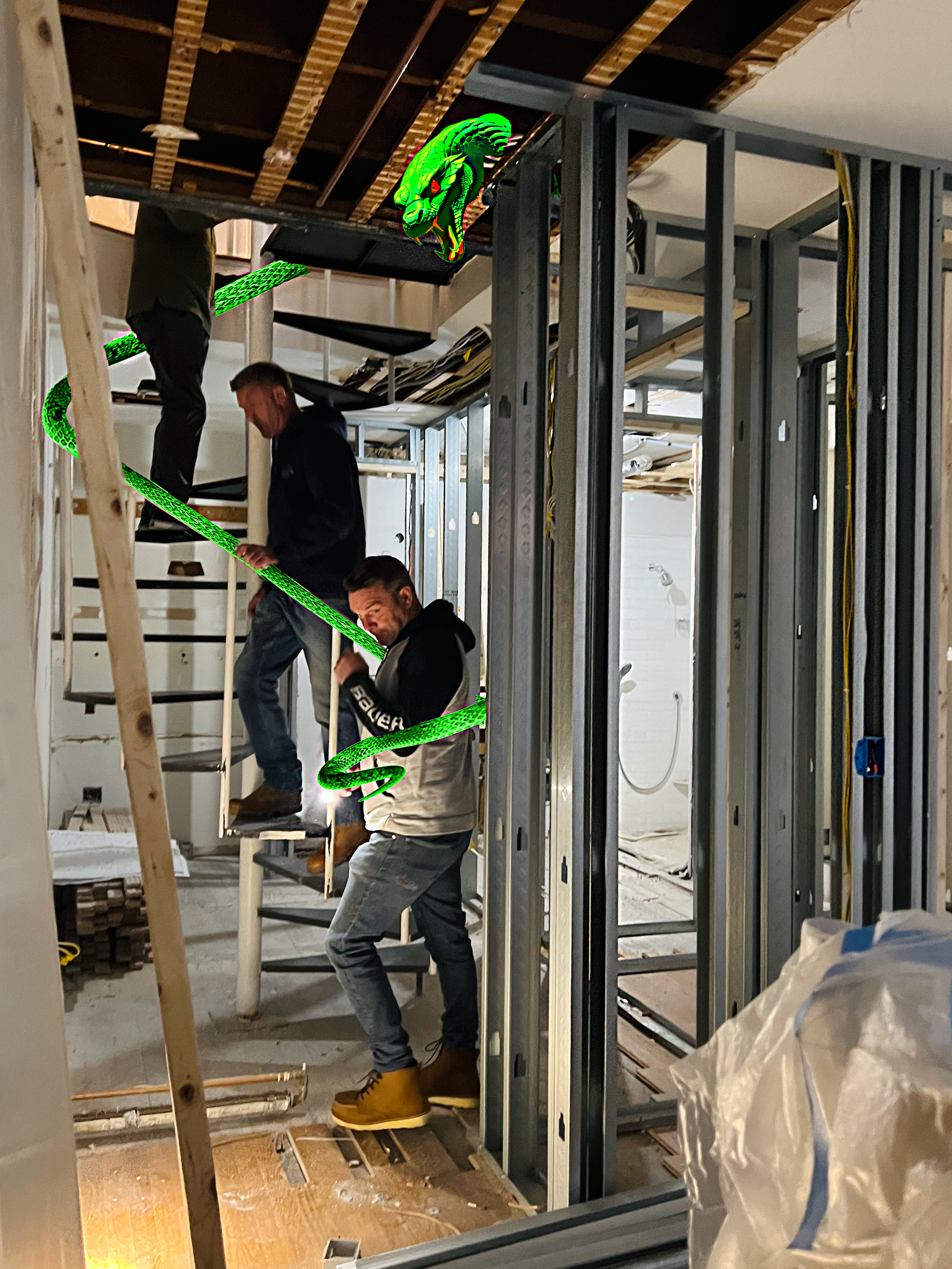 The death of the 45-year-old-spiral-snake