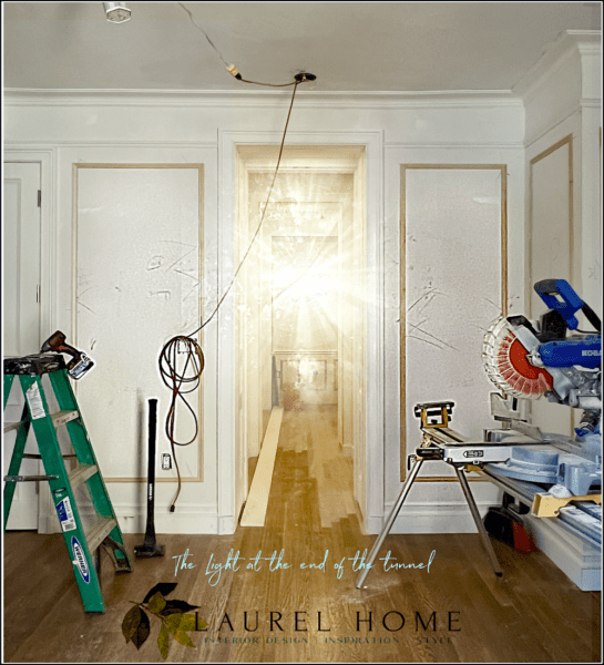 The light at the end of the renovation tunnel