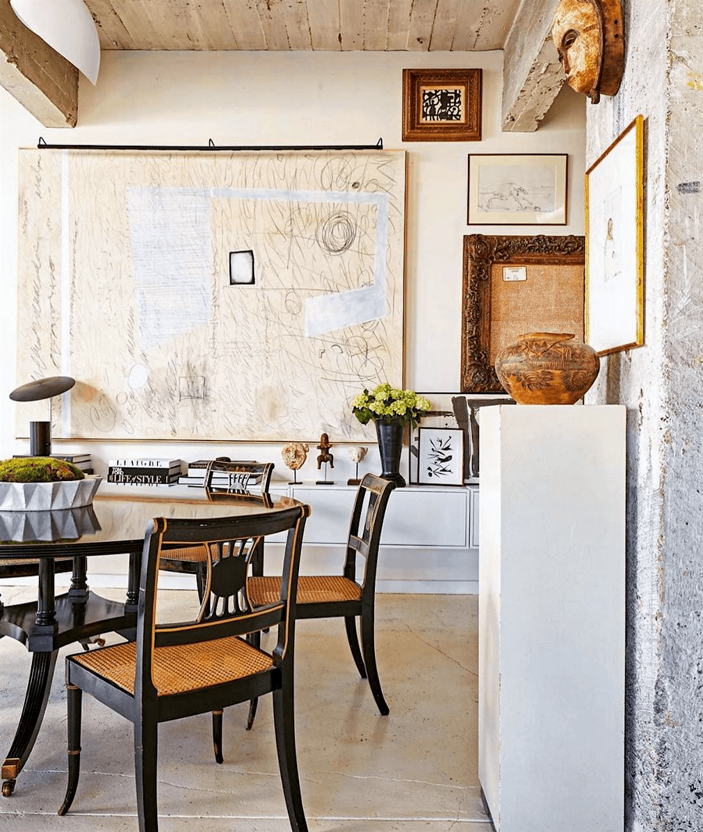 via @william_mclure on instagram - old loft mix of antiques with industrial - photo -@hectormsanchezphoto