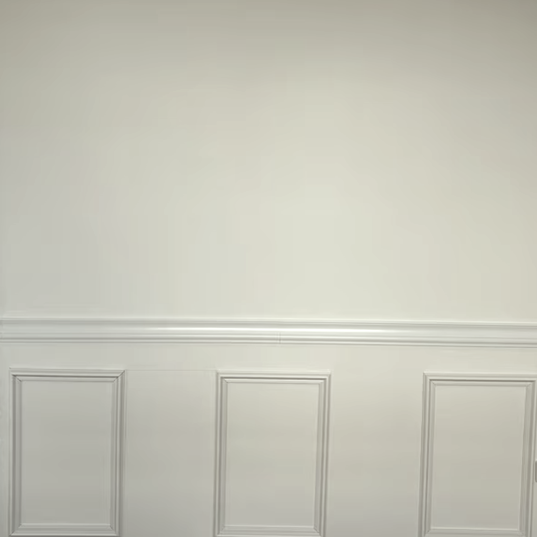 wainscoting panels spaced too far apart